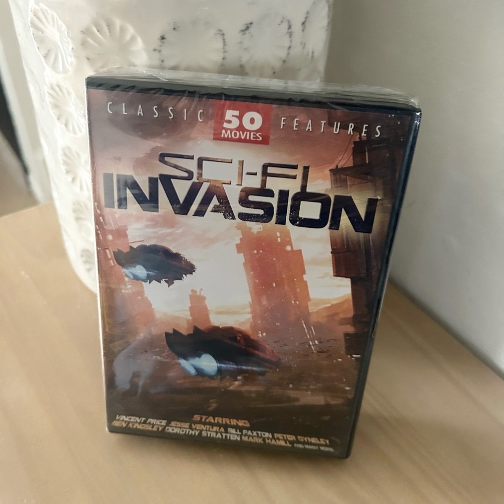 ⭐️ NEW Sci-Fi Invasion 50-Movie Collection DVD